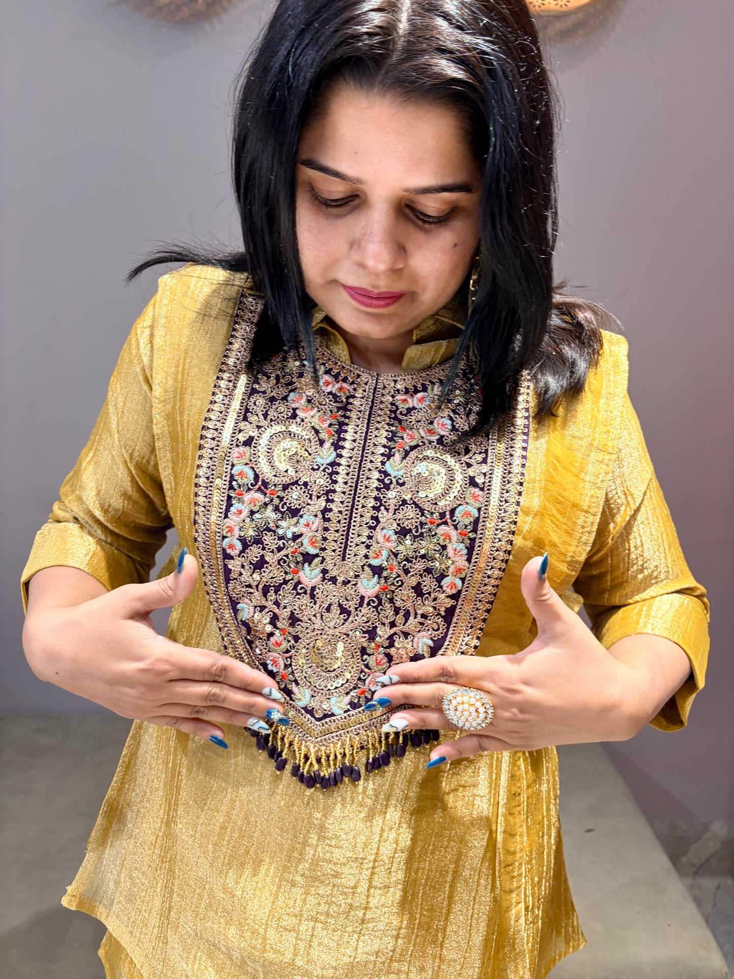 Salsa Fabric Designer Festive Wear Cordset