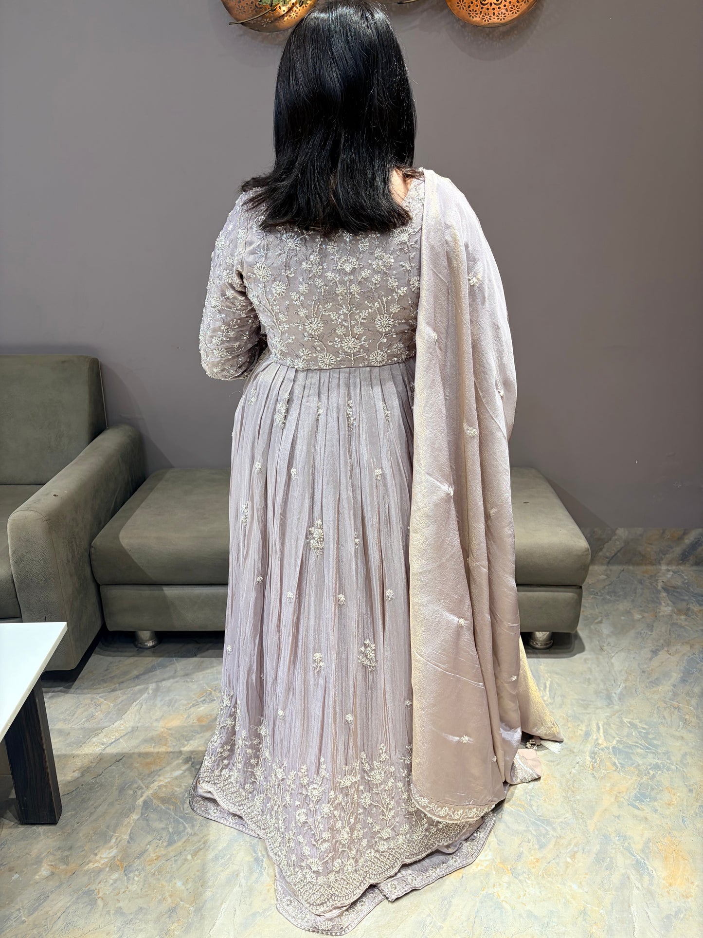 Heavy Bridal Chaniya n Front Open Style Indo Western