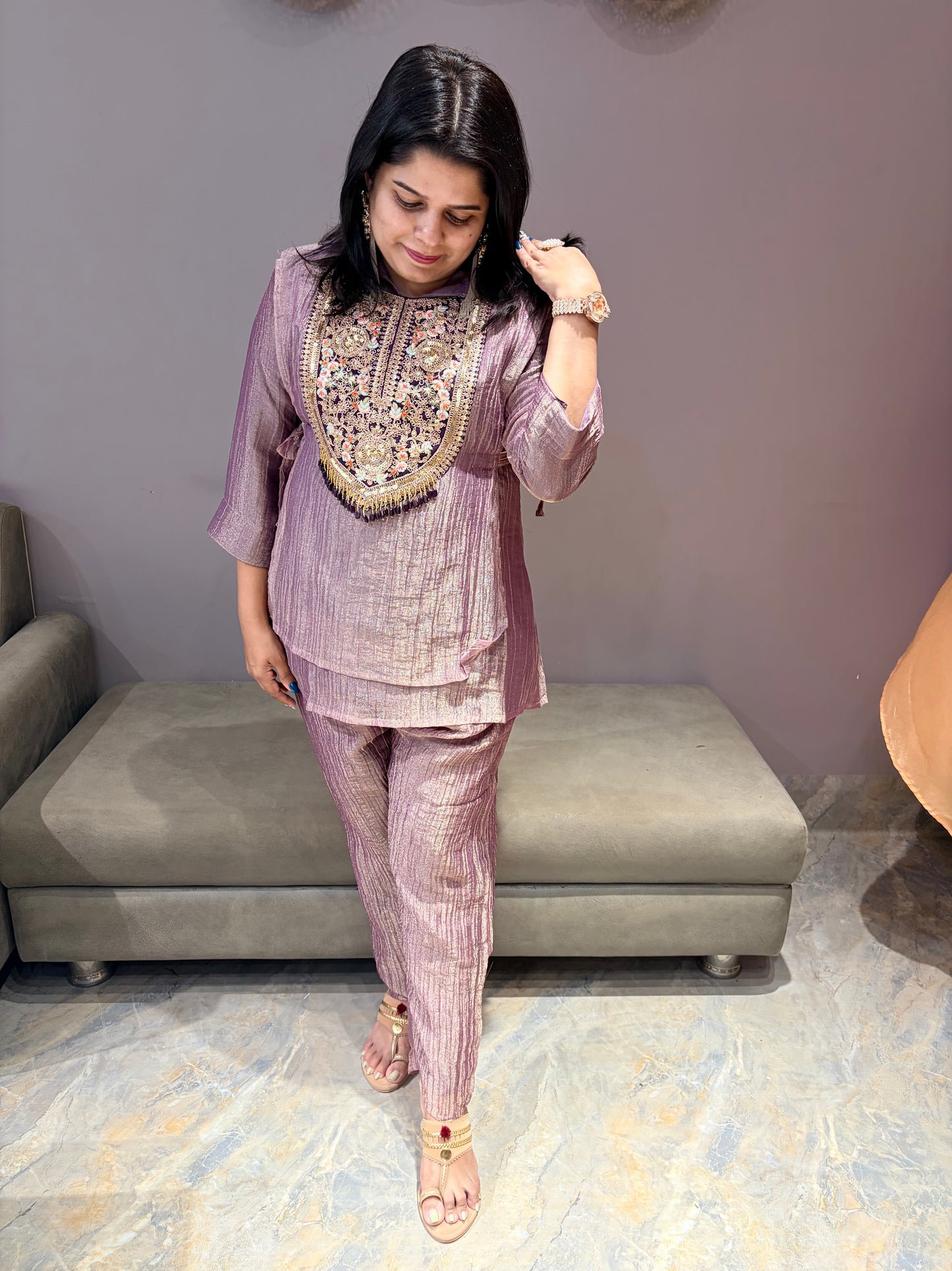 Salsa Fabric Designer Festive Wear Cordset