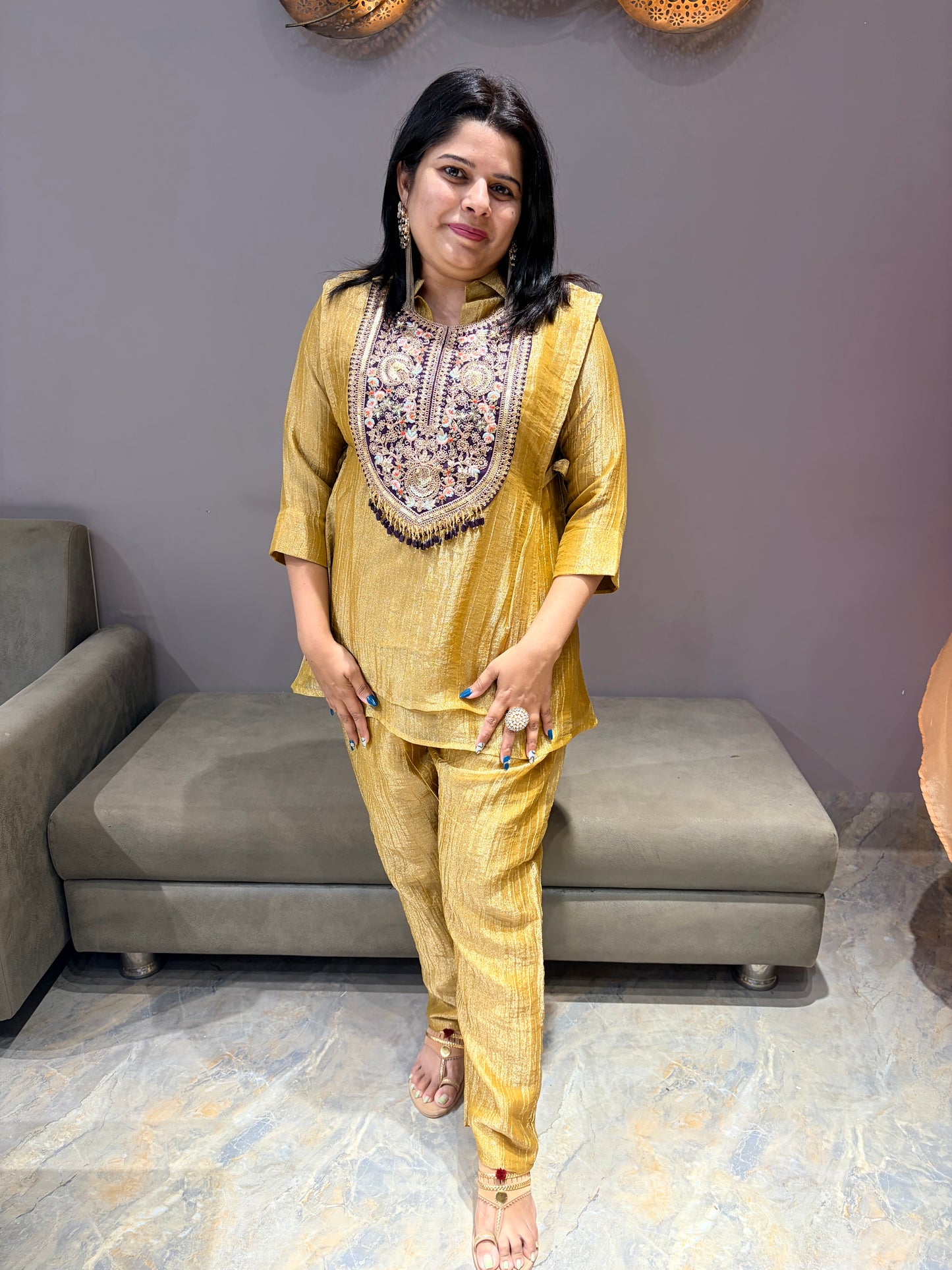 Salsa Fabric Designer Festive Wear Cordset