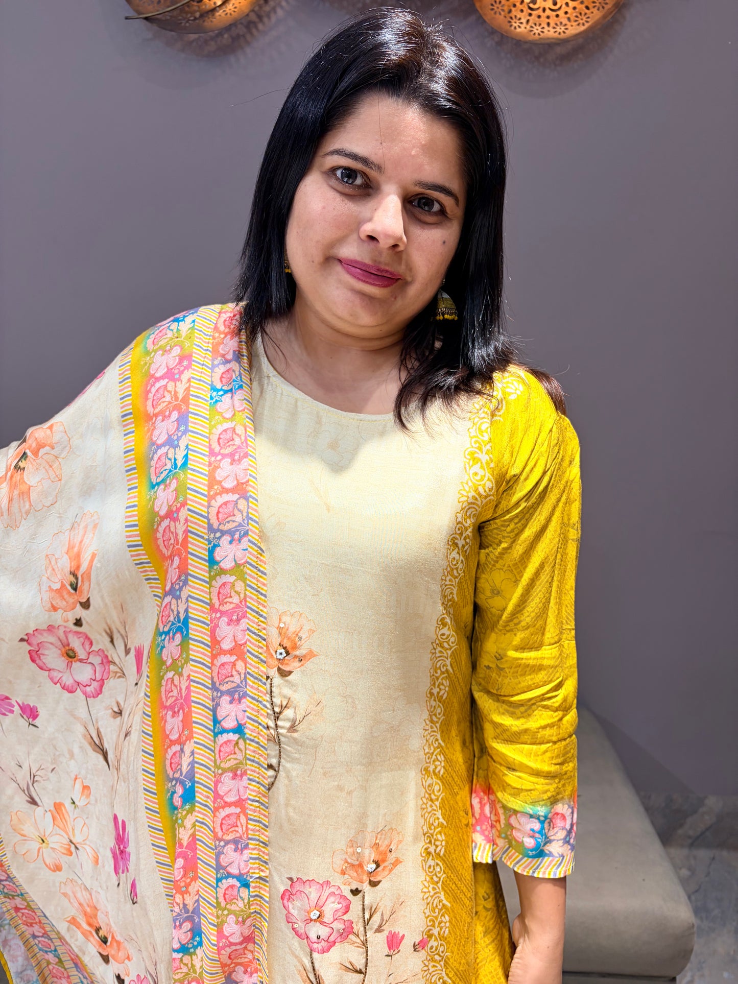Pure Muslin Party Wear 3 pc