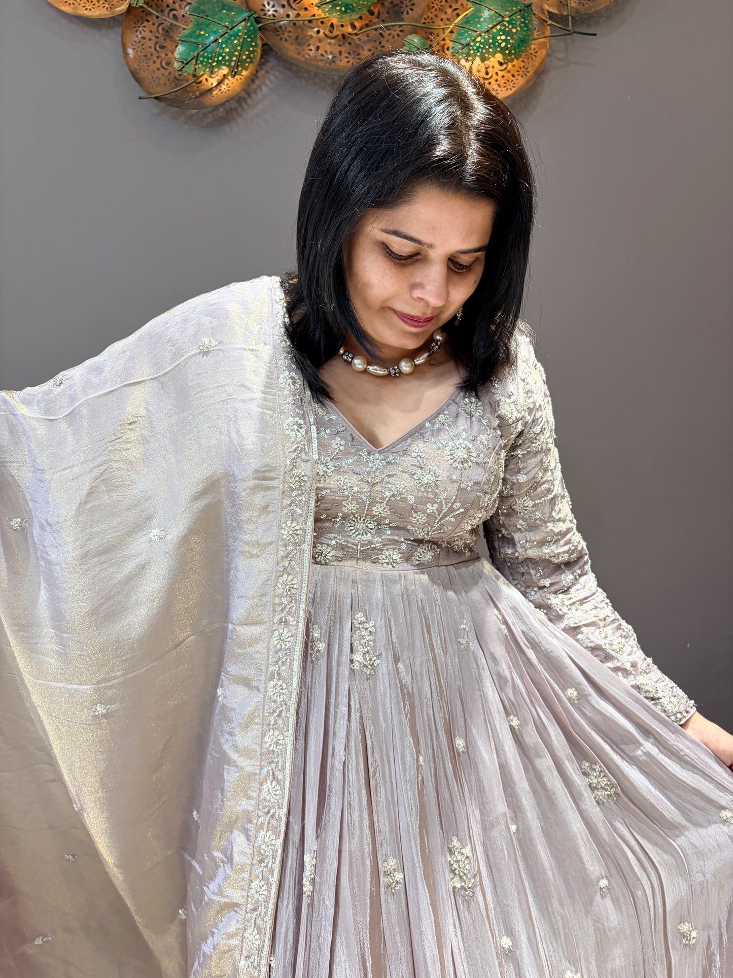 Heavy Bridal Chaniya n Front Open Style Indo Western