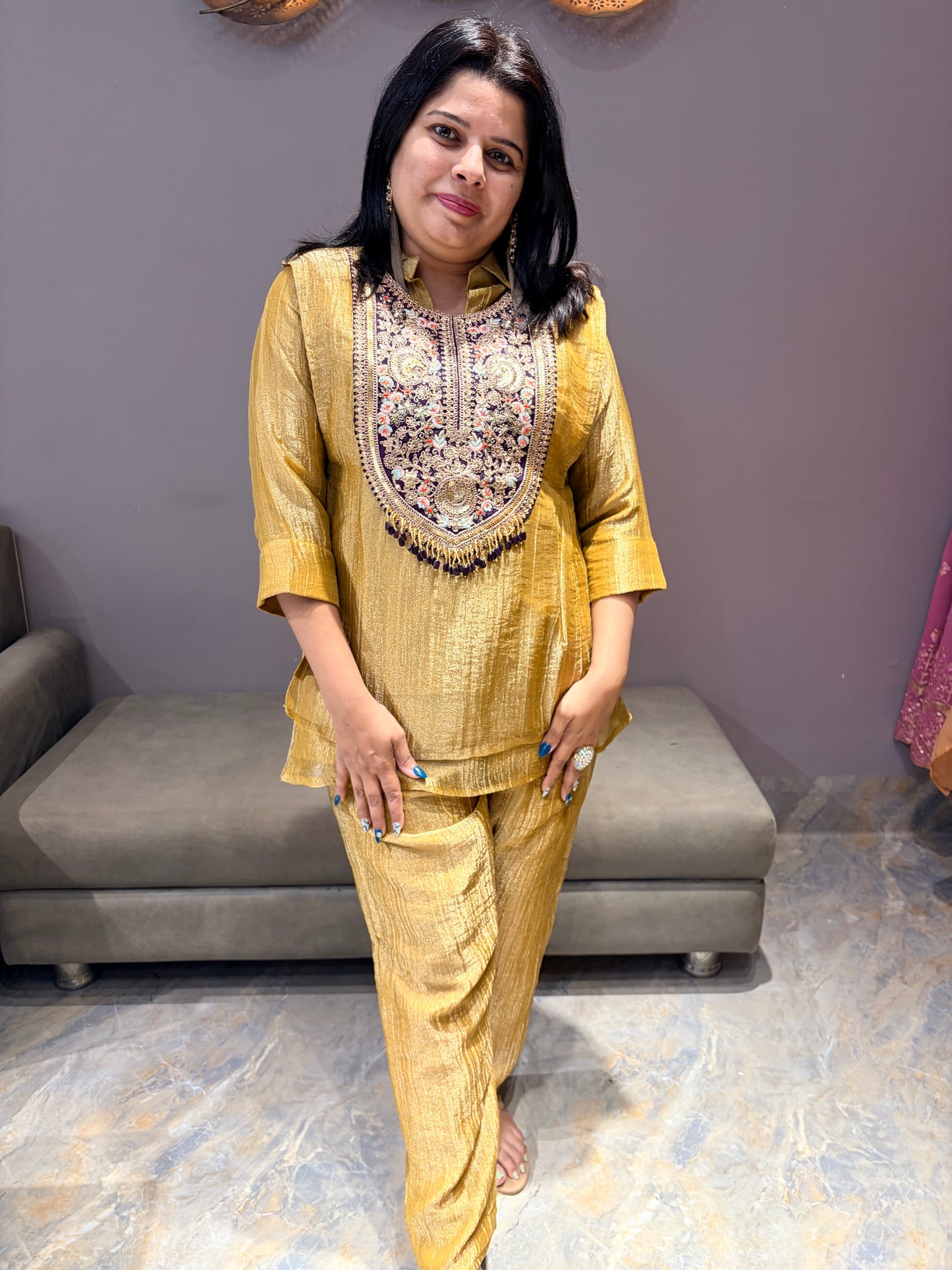 Salsa Fabric Designer Festive Wear Cordset