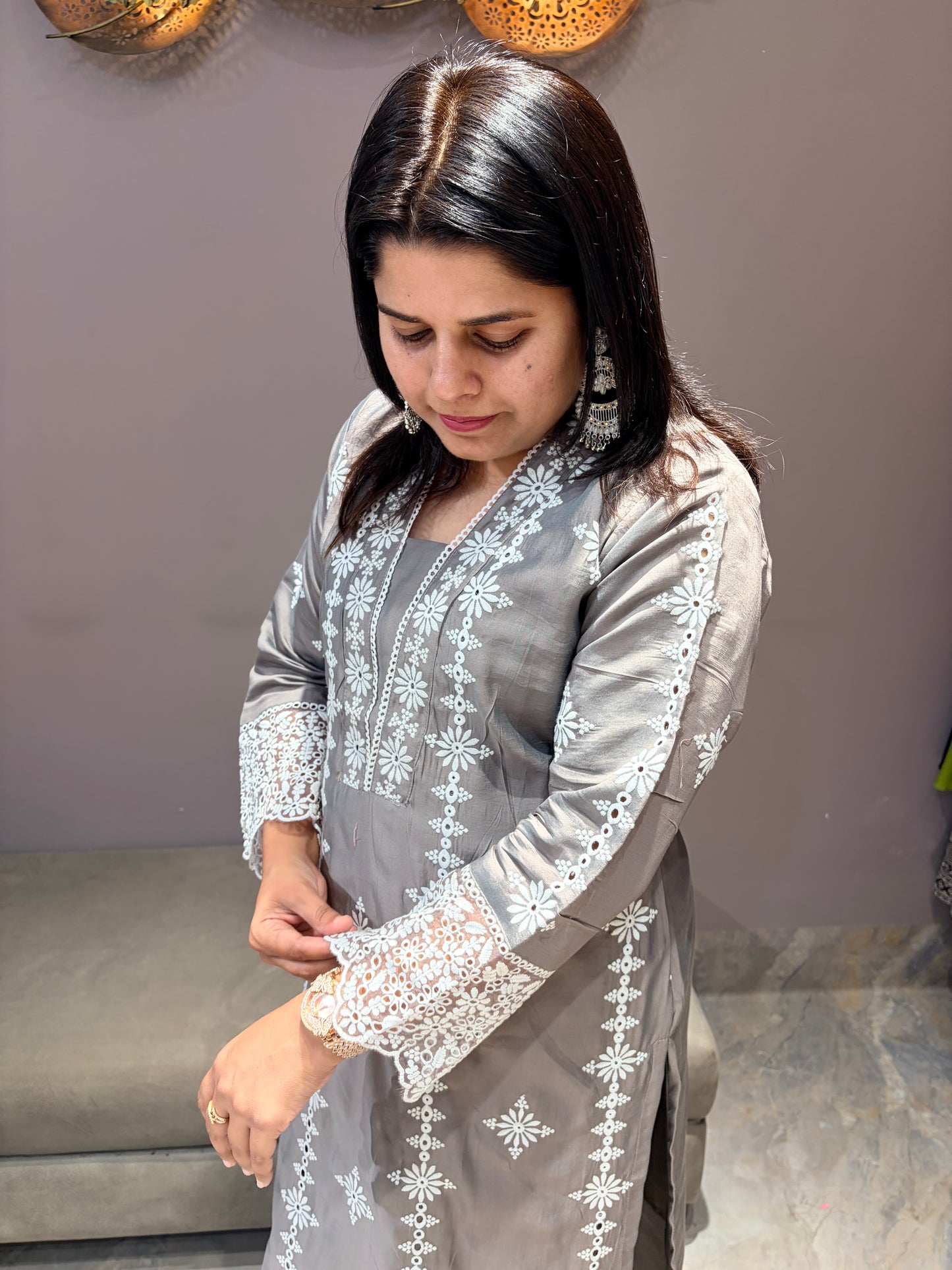 Cotton Silk Grey