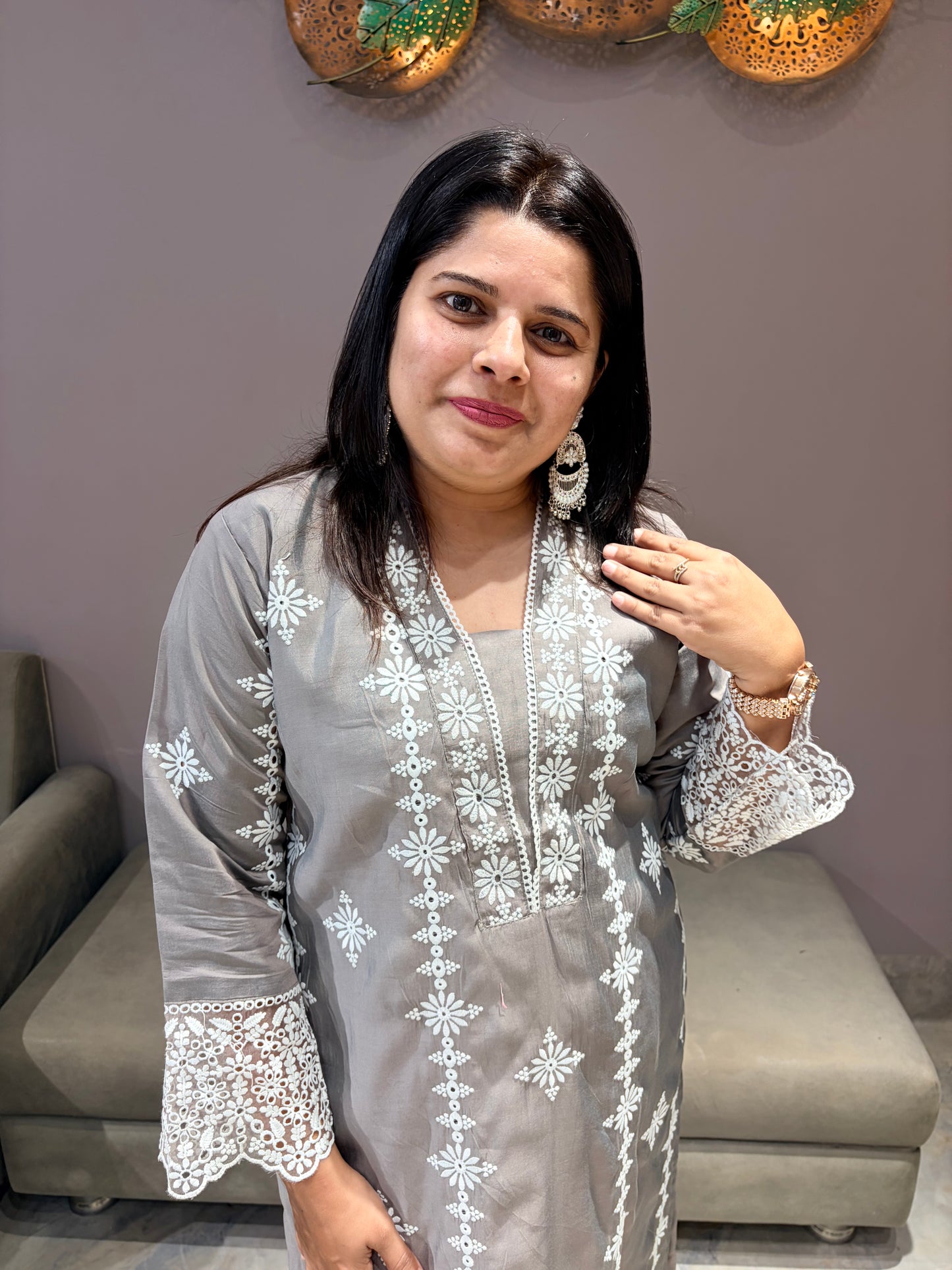 Cotton Silk Grey